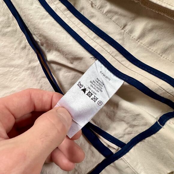 Armani Exchange Cream Single Button Casual Blazer Jacket Women’s Size 2 - Picture 7 of 8